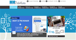 Desktop Screenshot of agenceweb-mailmarketing.com